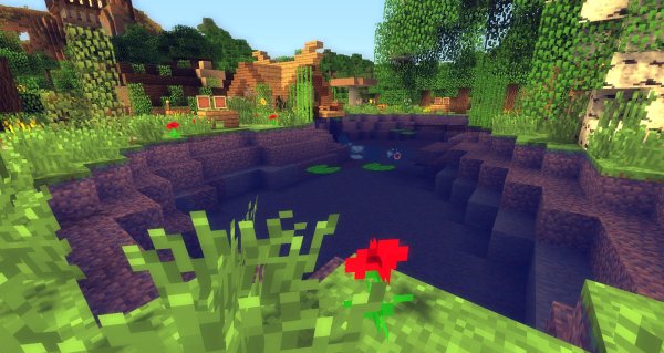 Лето в МАЙНКРАФТЕ постройка