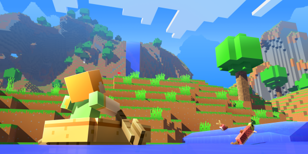 Майнкрафт пейзаж