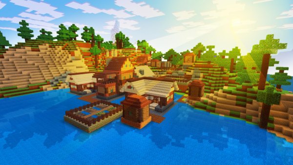 Фон майнкрафт