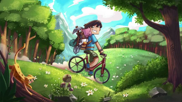 Майнкрафт мир арт