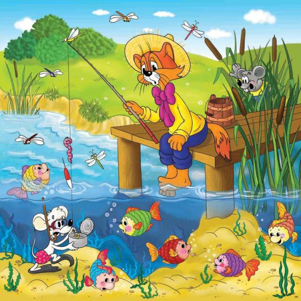 Иллюстрации к мультфильмам