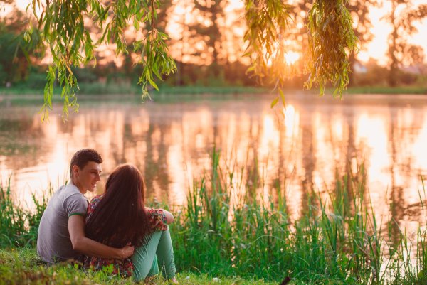 Love story на природе