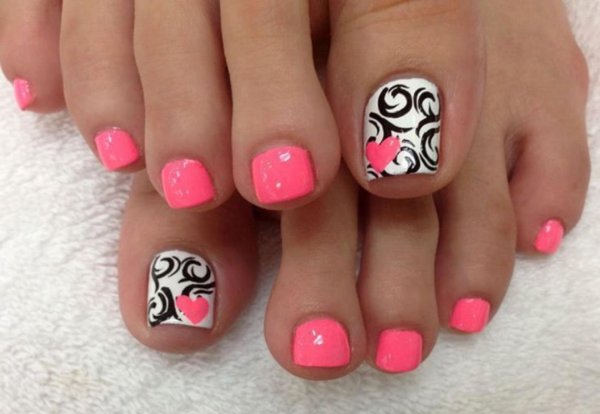 Шеллак на ногах