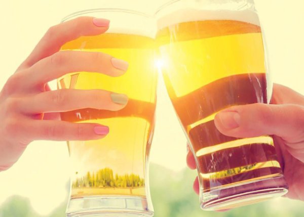 Баклажка пива