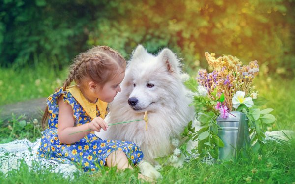 Дети с животными