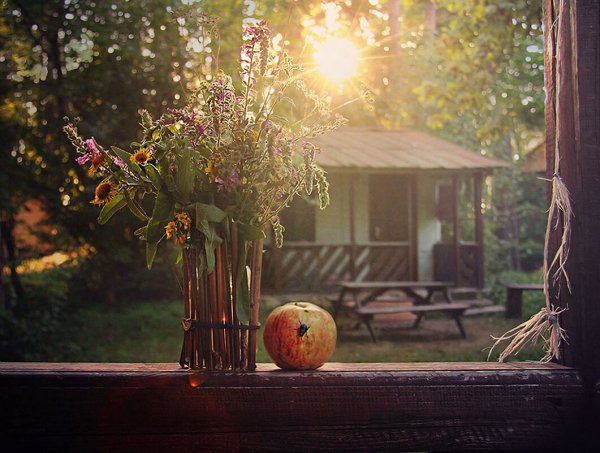 Вечер на веранде