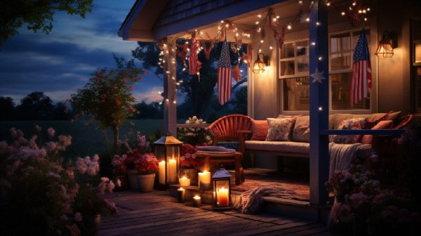 Утро в саду