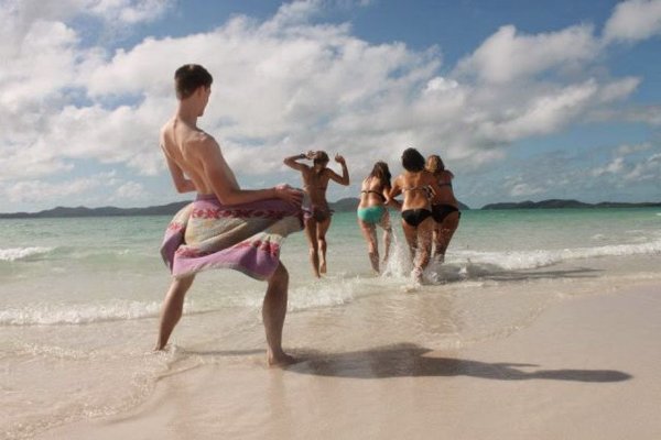 Мужик на отдыхе