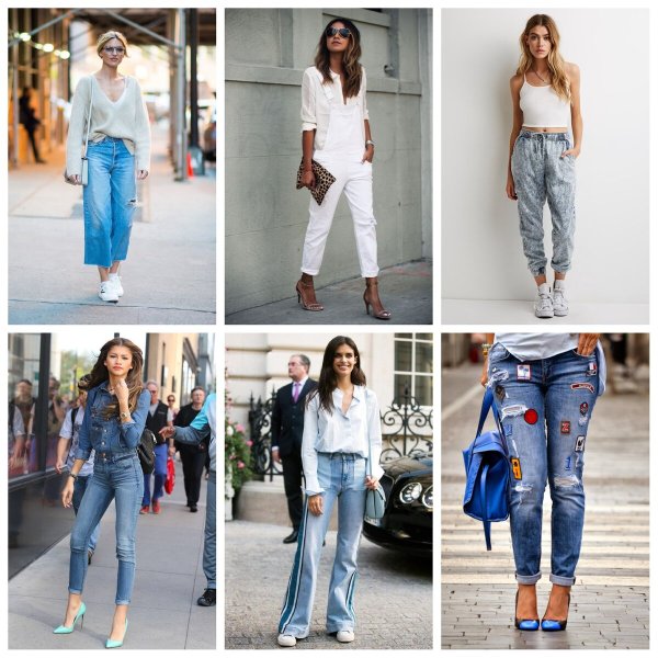 Slim Cropped джинсы