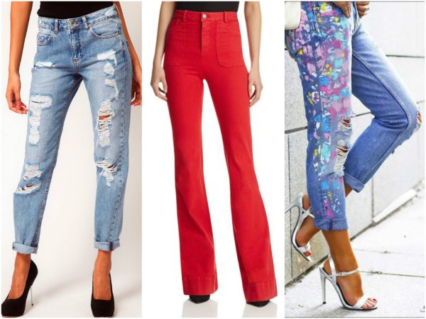 Джинсовые шорты с завышенной талией