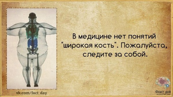 Широкая кость миф