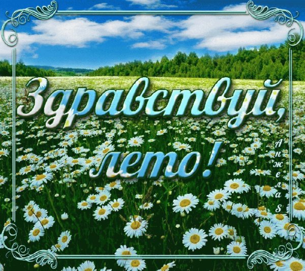 Поздравление с летним днем