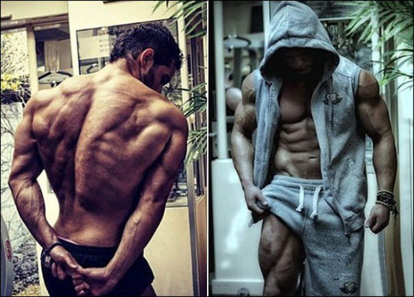 Спина после сушки