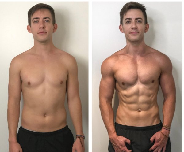 Натуральный Атлет эктоморф