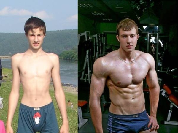 Эктоморф на стероидах