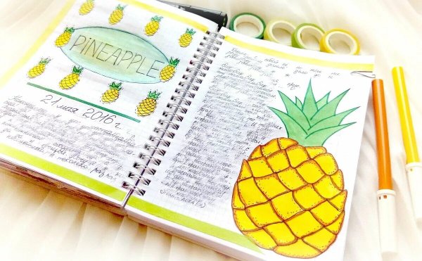 Оформление личного дневника