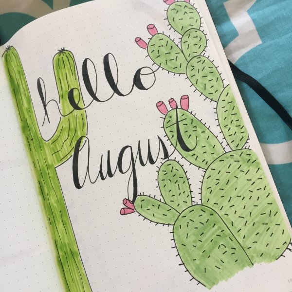 Летние рисунки для скетчбука