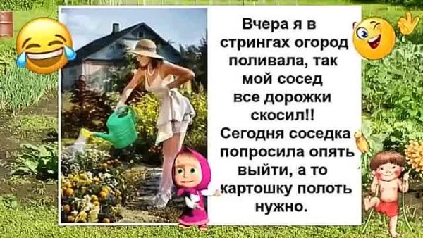 Цитаты про огород
