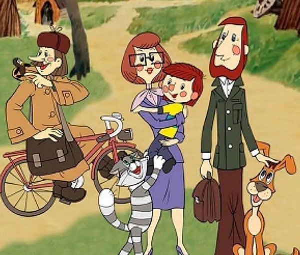 Простоквашино. Мультсериал. Дядя. Федор