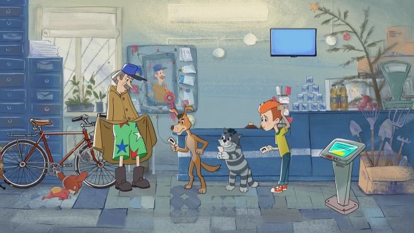 Показ мультфильма о птицах афиша пустая