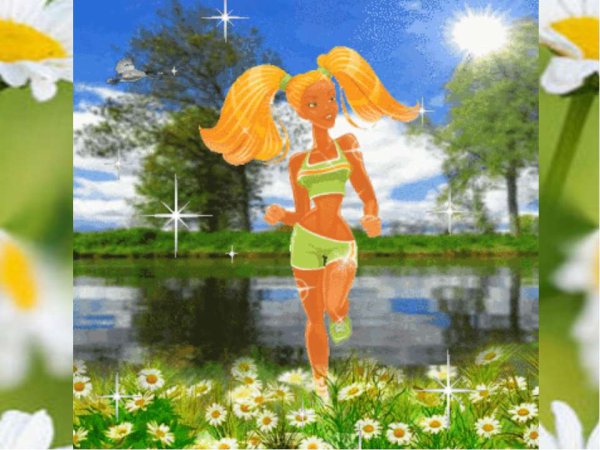 Летний рисунок для детей