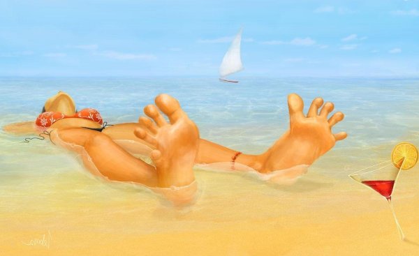 Пляжные зарисовки