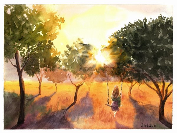 Природа иллюстрация