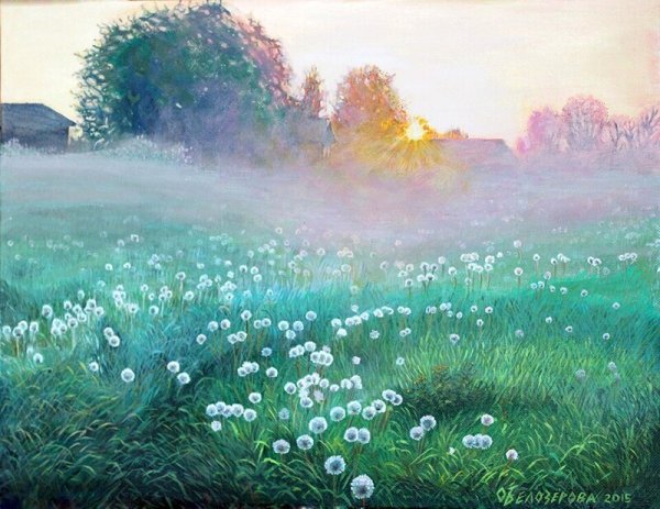 Рисунок на тему лето