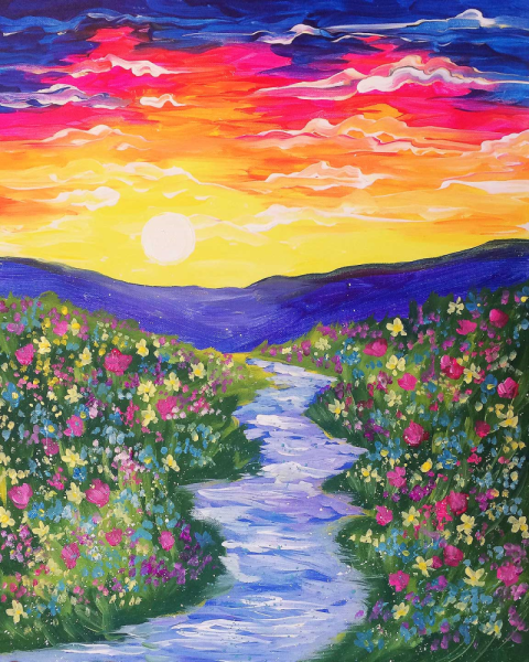 Правополушарная живопись пейзажи