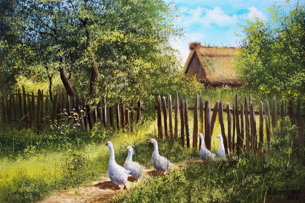 Художник Marek Szczepaniak лето