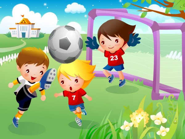 Картинки дети играют в футбол » Прикольные картинки: скачать бесплатно на рабочий стол