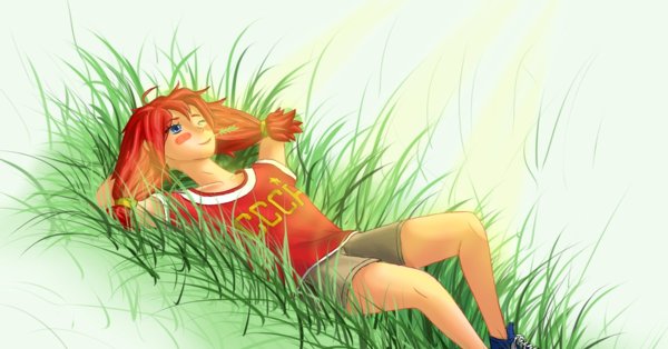 Нарисованные девушки в платьях