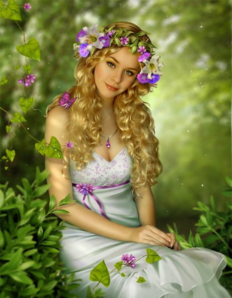 Красивые картинки на рабочий стол Рисованные