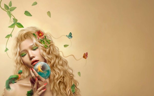 Девушка лето