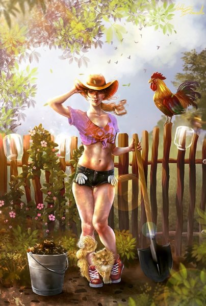 Карикатуры смешные про девушек