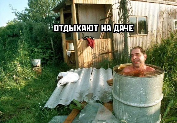 Отпуск на даче