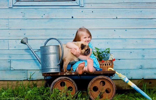 Фотосессия на даче