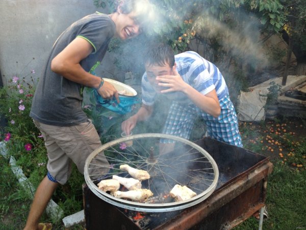 Шашлык из свиньи прикол