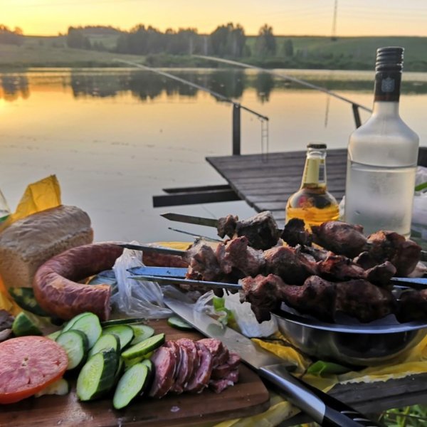 Шашлык летом