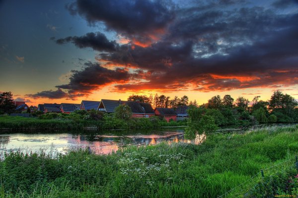 Природа вечер