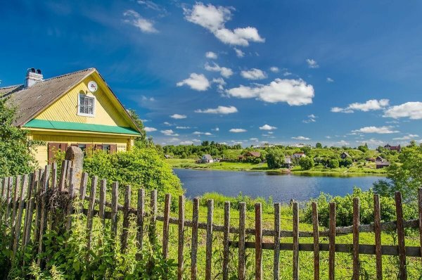 Деревня Сенеж Белоруссия