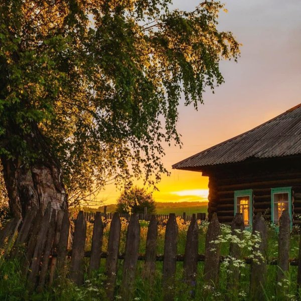 Деревня красоты Пермский край