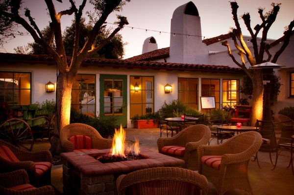 Осень веранда