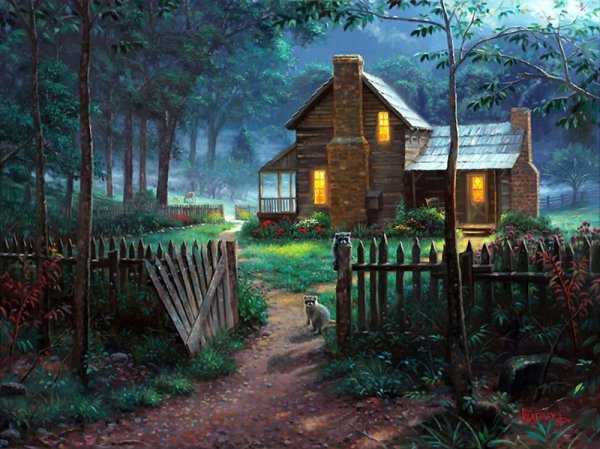 Художник Марк Китли его картины