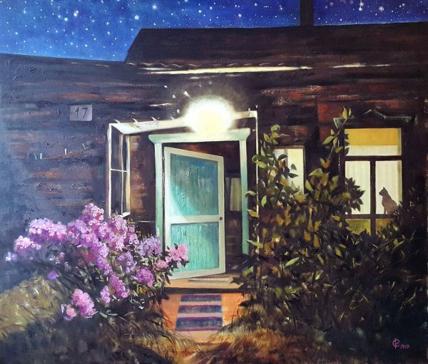 Ночное окно в живописи