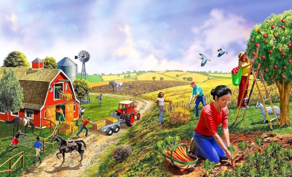 Огород для детей