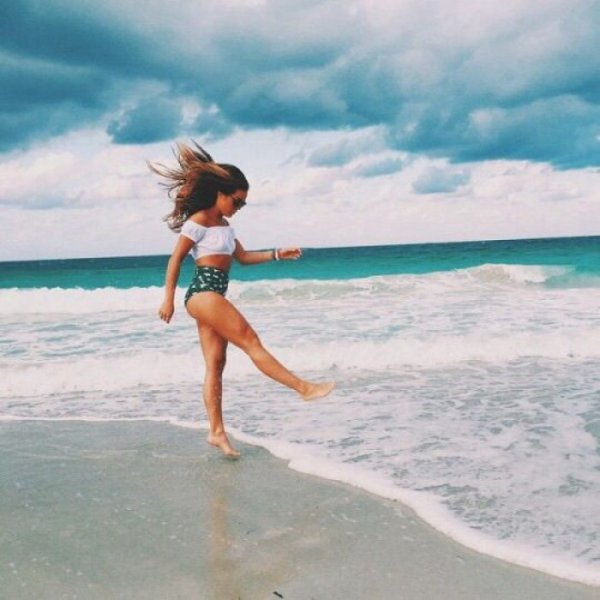 Подруги на море