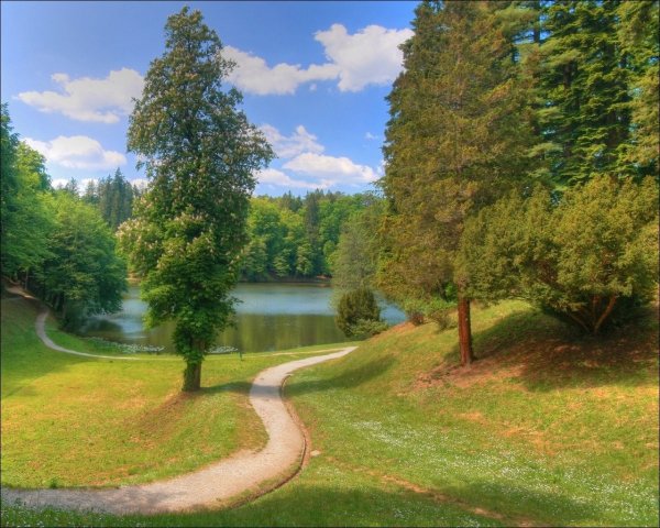 Пейзаж времена года