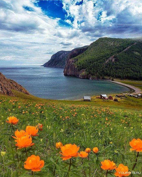 Озеро Байкал лето