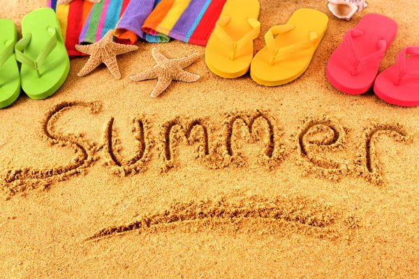 Summer надпись